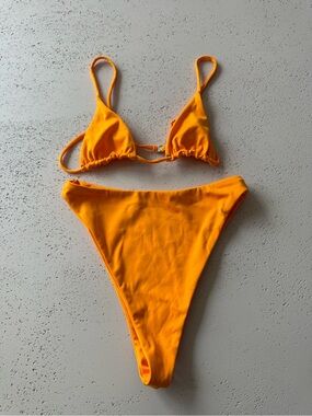 Aexae Swimwear High Cut Bikini Set